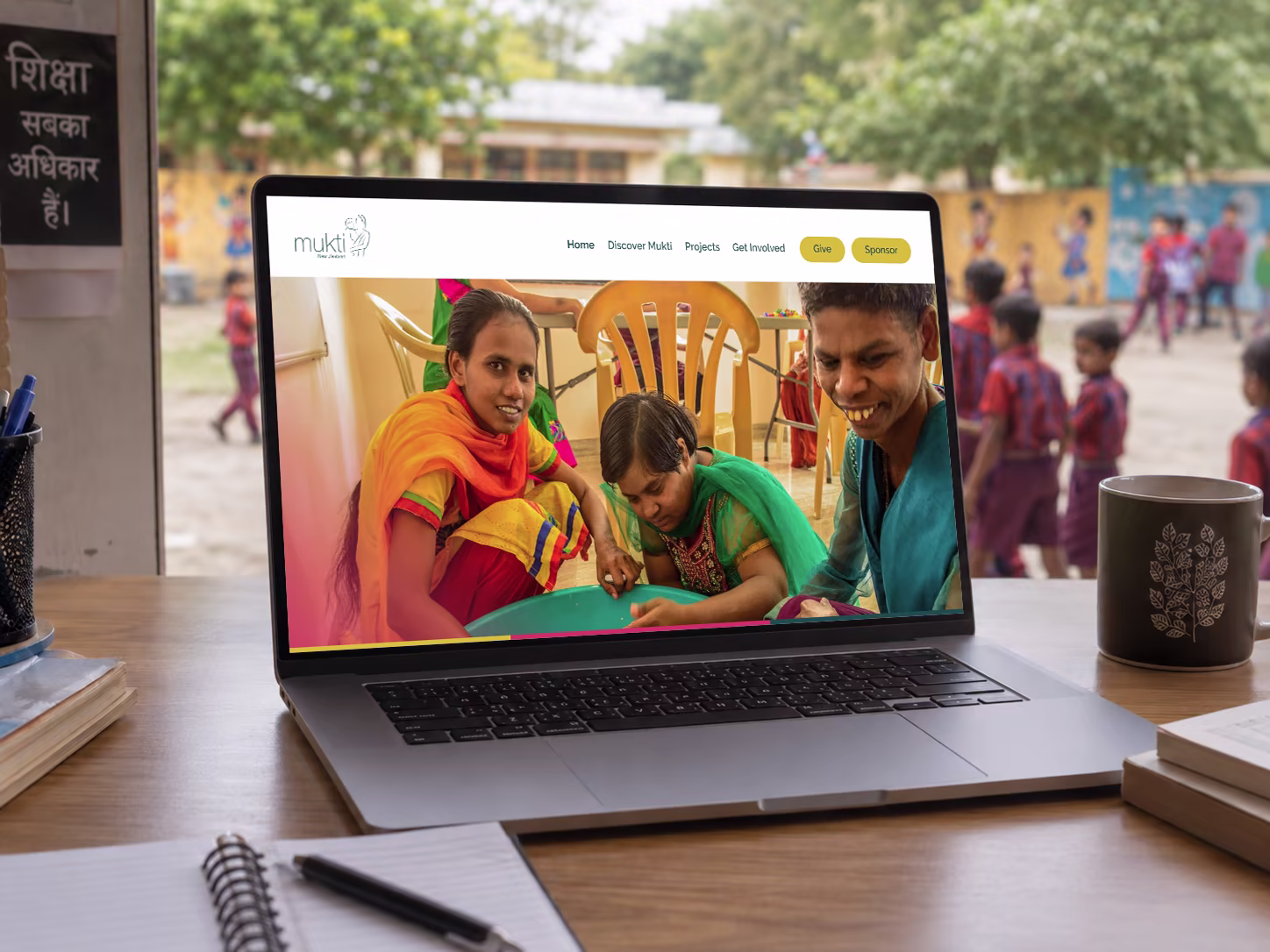 The Mukti New Zealand website